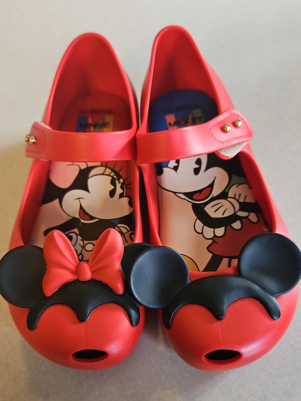 Mini Melissa Mickey And Mini Mouse Shoes
